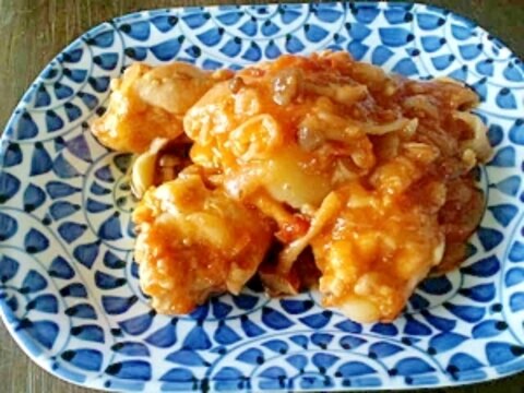 手羽元の甘トマト煮